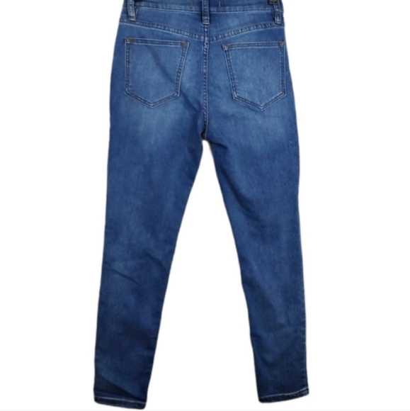 Free People High Waist Medium Wash Ankle Skinny Denim Jeans Women's Size 26 - Picture 2 of 8